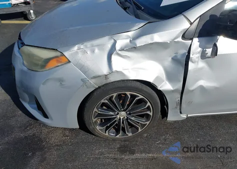 2014 Toyota Corolla S Plus из США, поврежденный, VIN 2T1BURHE7EC146927